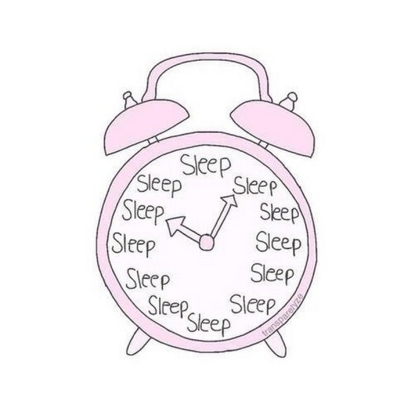 Милые часы рисунок