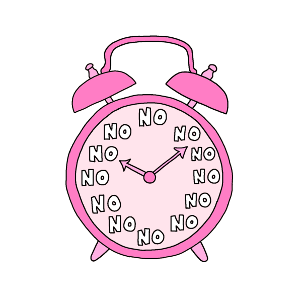 Стикер часы для метрики