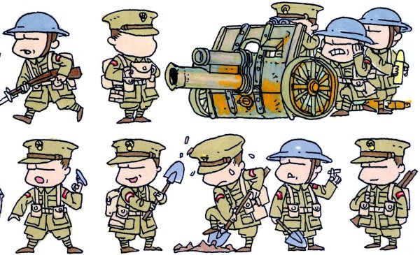 Солдат с ребенком