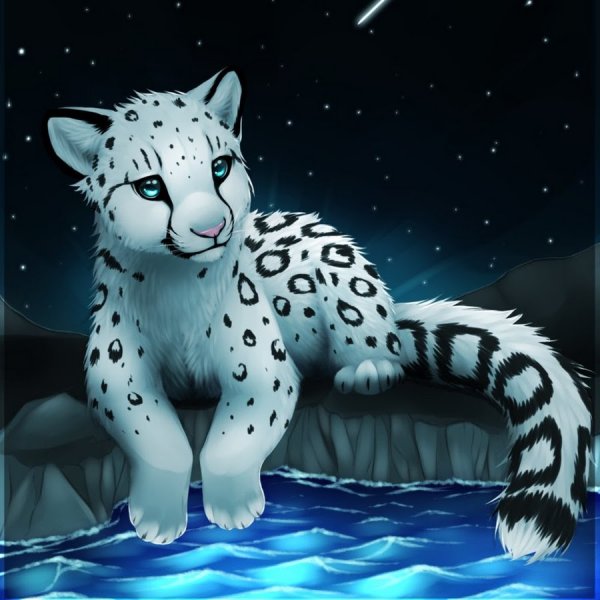 Коты Воители снежный Барс