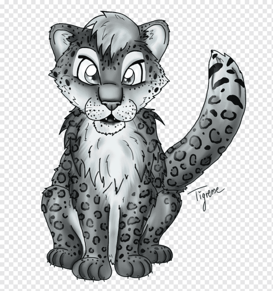 Снежный Барс мультяшный