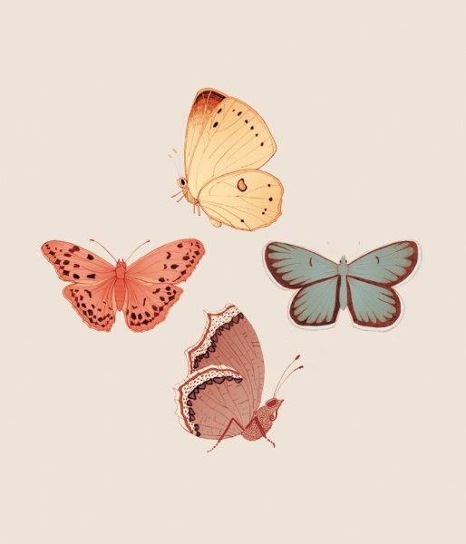 Бабочка референс