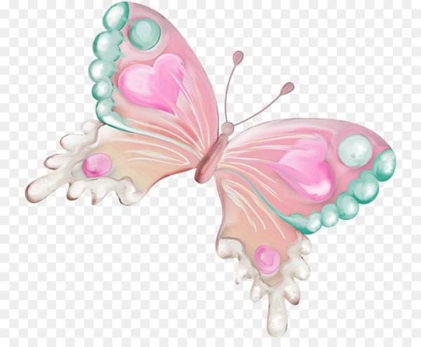 Розовые бабочки