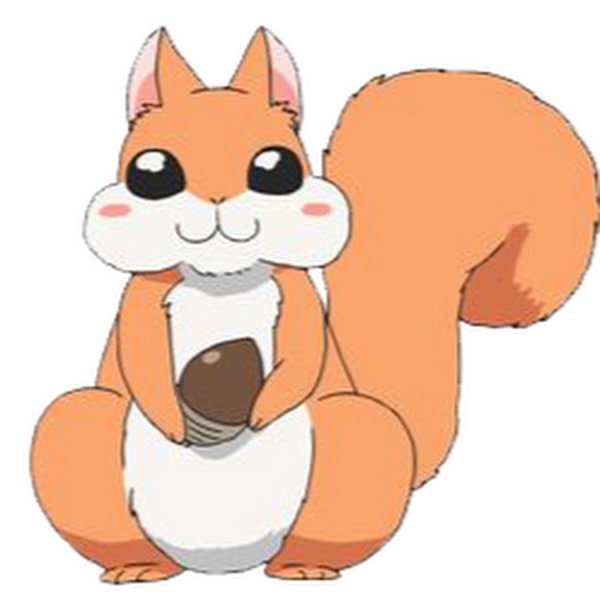 Милые лёгкие рисунок белочки