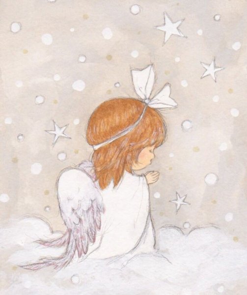 Ангелочки мультяшные