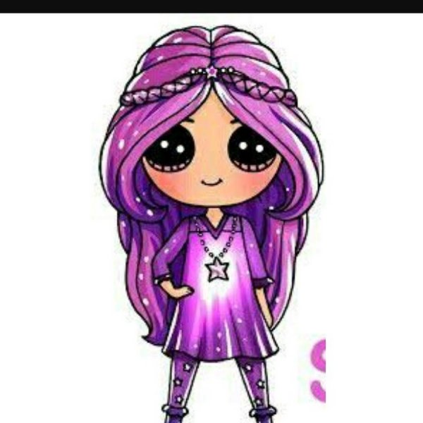 Сиреневые Стикеры