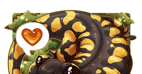 Саламандра арт