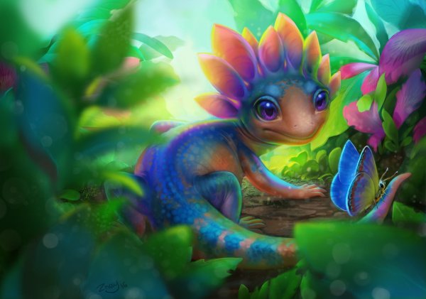 Саламандра Сказочная