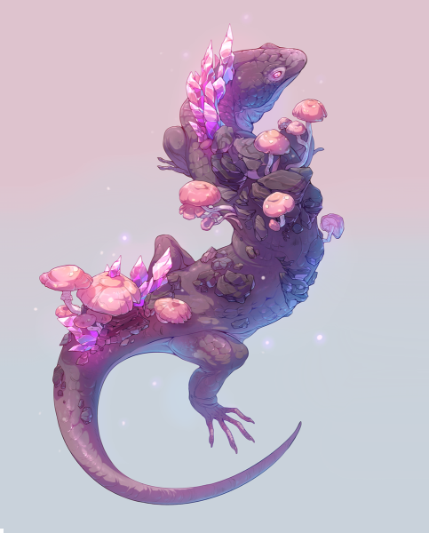 Ящерица фэнтези