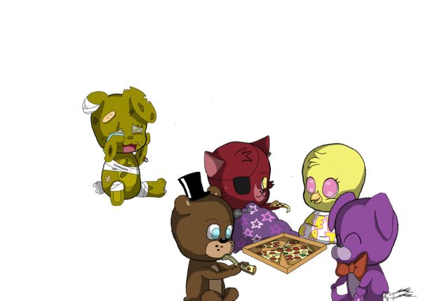 СПРИНГТРАП для срисовки милый