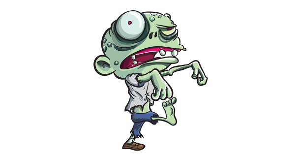 Нарисовать милого зомби