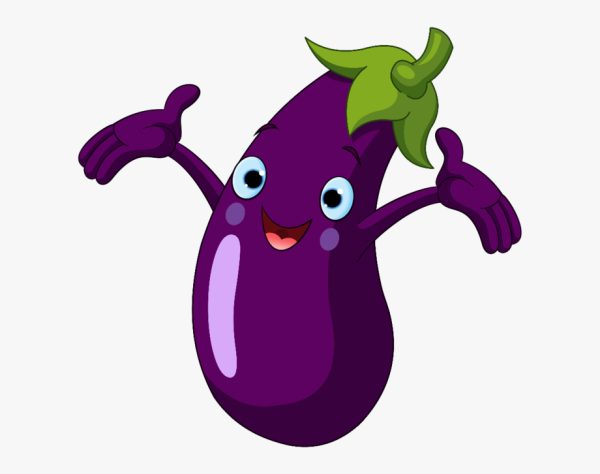 Баклажан значок