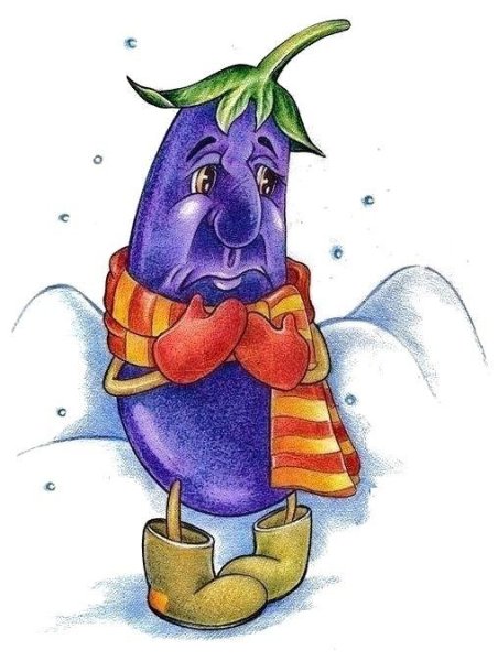 Веселый баклажан