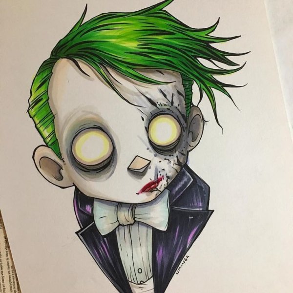 Джокер для срисовки