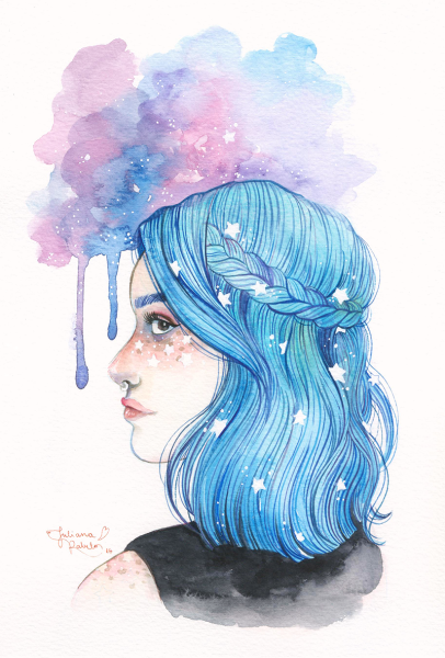 Акварельные арты