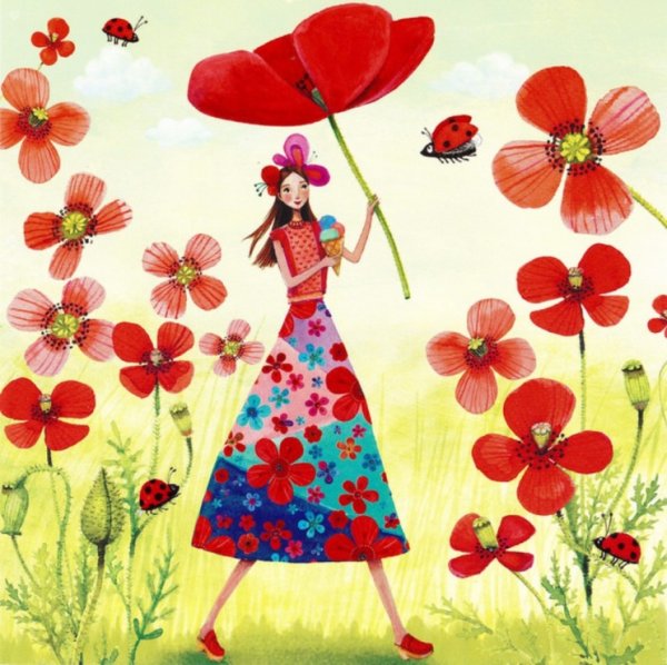 Весенние иллюстрации Mila Marquis