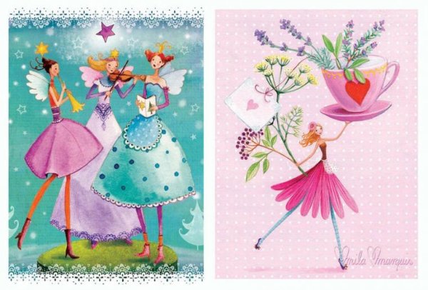 Художник-иллюстратор Mila Marquis.