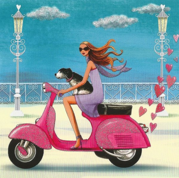 Художник Мила Маркус с днем рождения