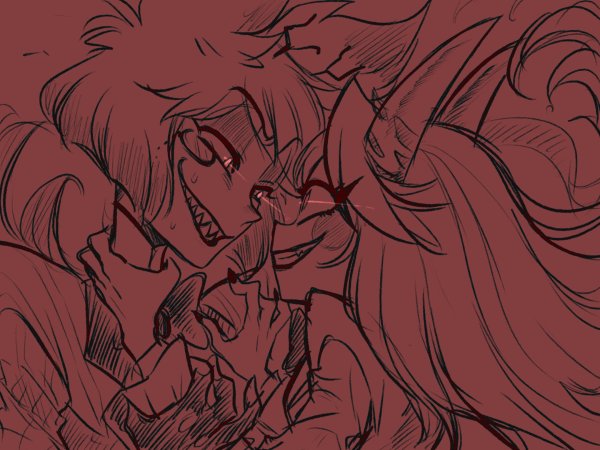 Аластор и Чарли любовь