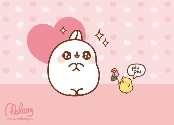 Кавайный кролик Моланг