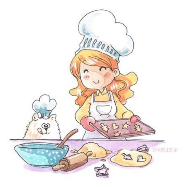 Девочка кондитер