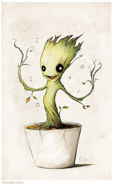 Грут мультяшный