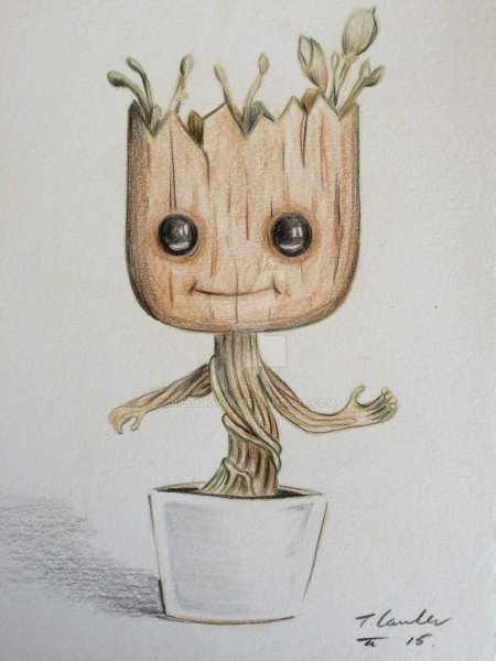 Малыш Грут арт