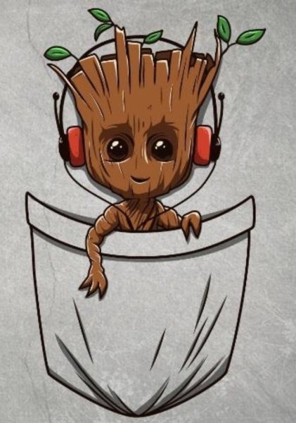 Малыш Грут арт