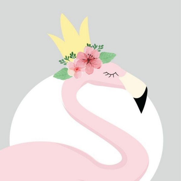 Кавайные Фламинго