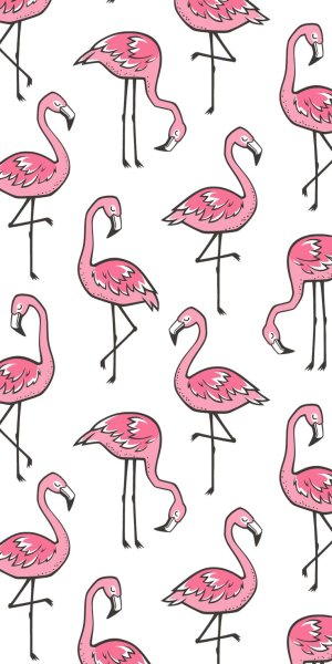 Фламинго узор