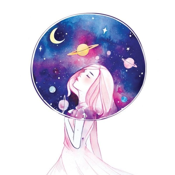 Девушка космос