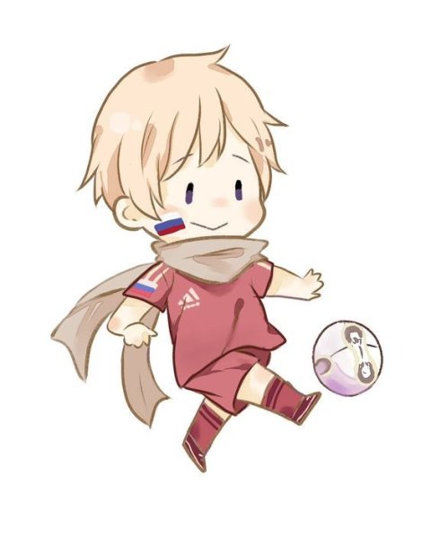 Чиби футболист