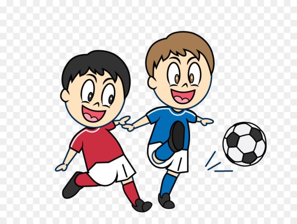Футбол в школе клипарт