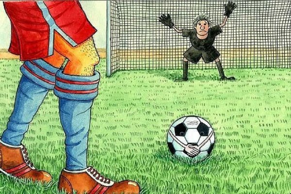 Иллюстрации на тему футбола