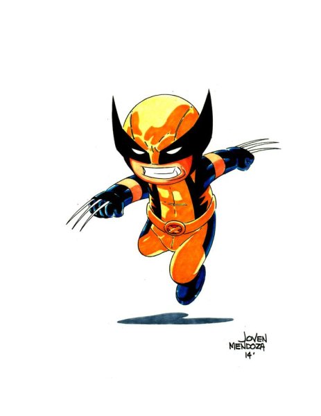 Росомаха мультяшная