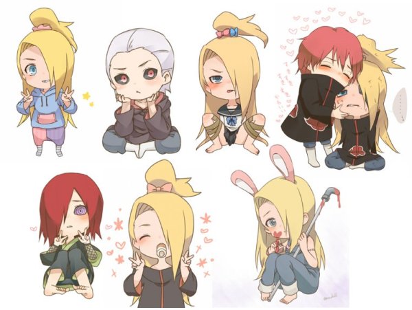 Чиби Акацуки Дейдара