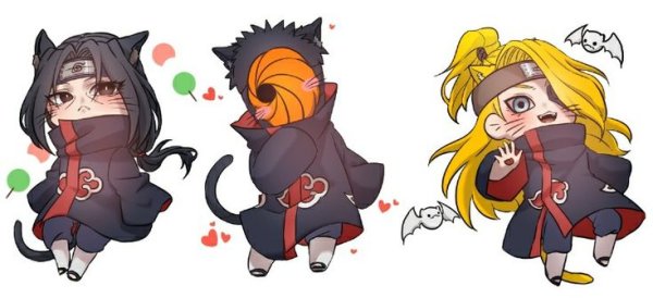 Дейдара и Тоби Чиби