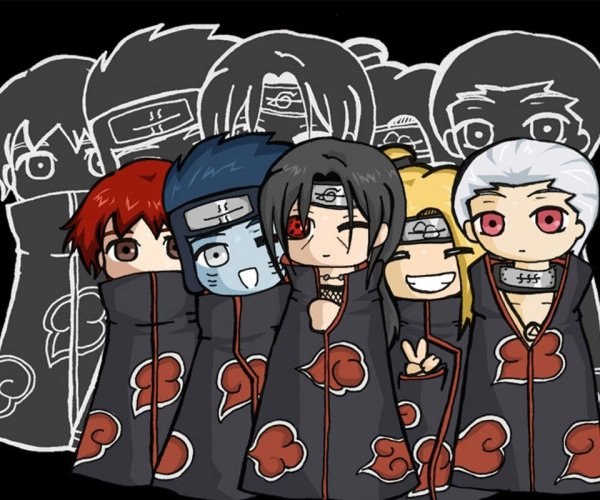 Чиби аниме Акацуки
