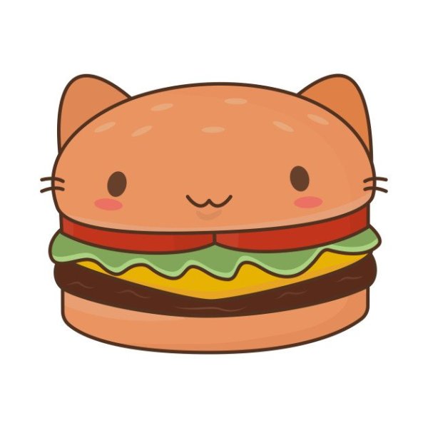 Мультяшная еда с глазами