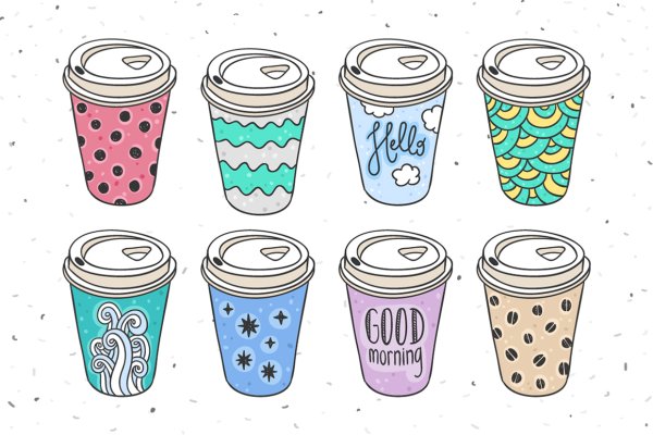 Милые рисуночки стаканчика