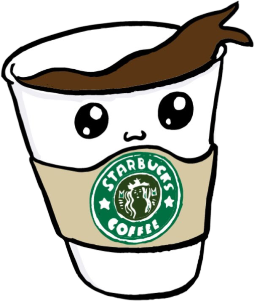 Старбакс мультяшный