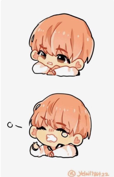 Чиби БТС Тэхен