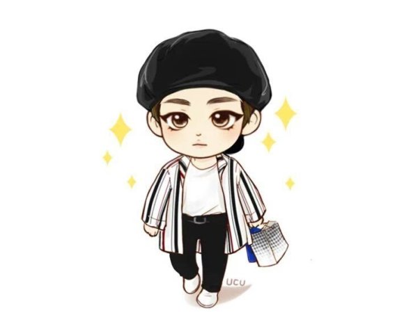 БТС Чиби Ким Тэхен