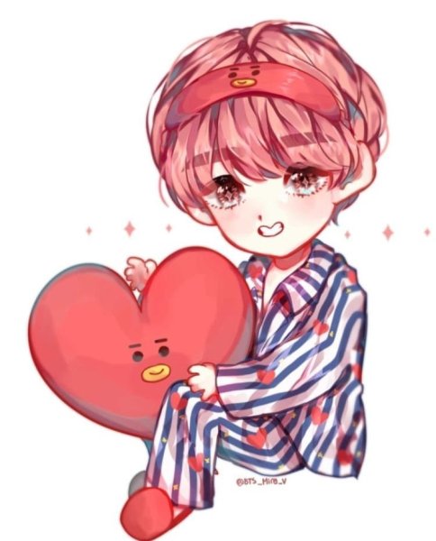 БТС аниме Чиби