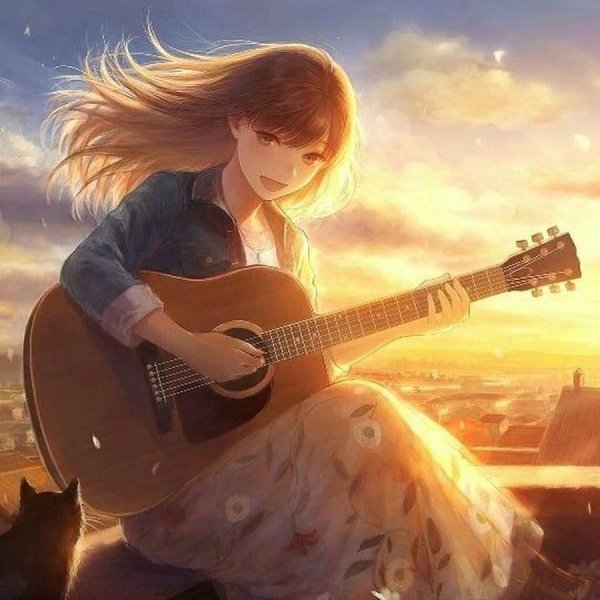 Аниме гитара