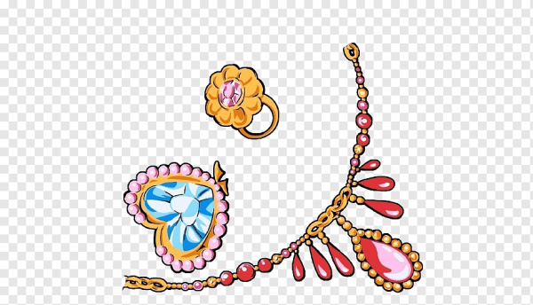 Мультяшное ожерелье