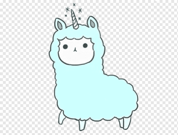 Альпака мультяшная