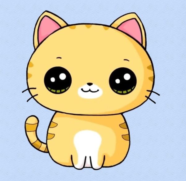 Аниме цветными карандашами