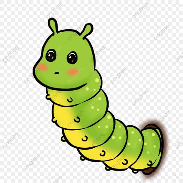 Грустная гусеница