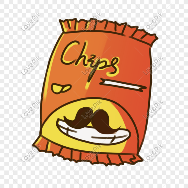 Чипсы милый рисунок
